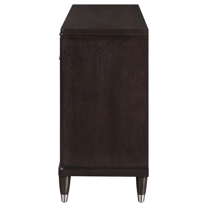 Large Picture of Coaster Furniture Emberlyn 223063 6-Drawer Dresser - Brown