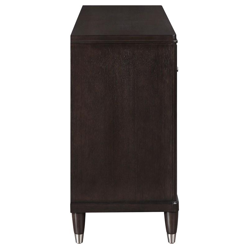 Large Picture of Coaster Furniture Emberlyn 223063 6-Drawer Dresser - Brown