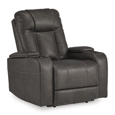 Signature Design by Ashley Feazada 6620513 Power Rocker Recliner with Adjustable Headrest