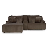 Signature Design by Ashley Top Tier 92705S5 3 pc Reclining Sectional Sofa with Chaise (Sofas - Reclining)