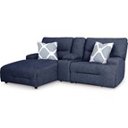 Signature Design by Ashley Acklen Place 93607S5 3 pc Power Reclining Sectional Sofa with Chaise