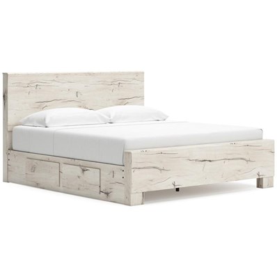 Signature Design by Ashley Lawroy B2310B12 King Panel Bed with Storage