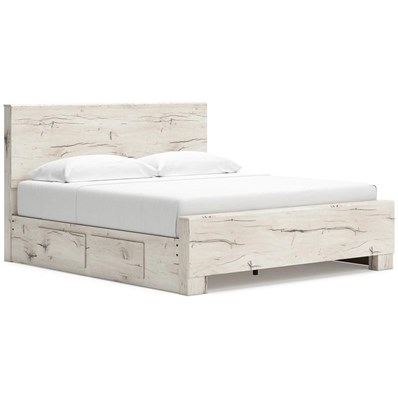 Signature Design by Ashley Lawroy B2310B13 King Panel Bed with Storage