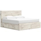 Signature Design by Ashley Lawroy B2310B14 King Panel Storage Bed