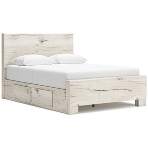 Signature Design by Ashley Lawroy B2310B6 Queen Panel Bed with Storage (Beds - Queen)