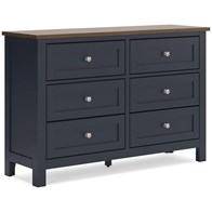 Signature Design by Ashley Landocken B414-21 Dresser (Dressers - 6 Drawers)