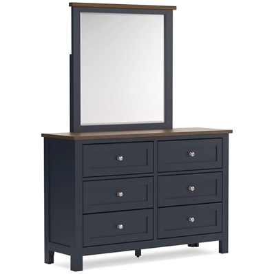 Signature Design by Ashley Landocken B414B1 Dresser and Mirror