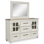 Benchcraft Shaybrock B683B1 Dresser and Mirror