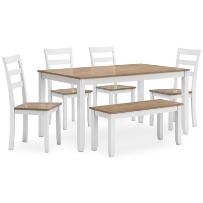 Signature Design by Ashley Gesthaven D398-325 Dining Room Table Set
