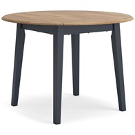 Signature Design by Ashley Gesthaven D399-15 Round Dining Room Drop Leaf Table (Dining Tables - Round)
