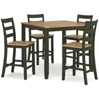 Signature Design by Ashley Gesthaven D401-223 Dining Room Counter Table Set