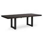 Signature Design by Ashley Neymorton D618-35 Rectangular Dining Room Butterfly Extension Table