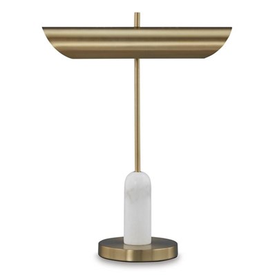 Signature Design by Ashley Rowleigh L734392 Marble Desk Lamp