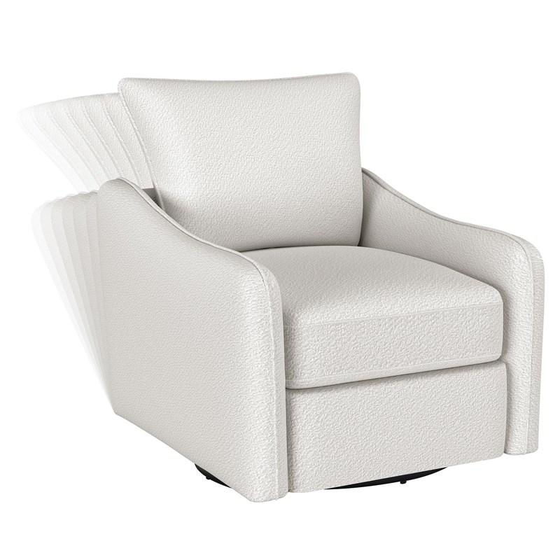Madia Swivel Glider Fabric Accent Chair (903391) image 10