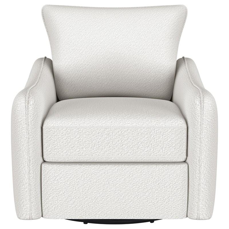 Madia Swivel Glider Fabric Accent Chair (903391) image 2