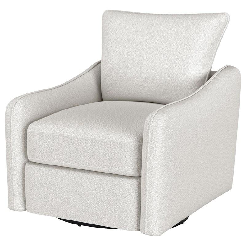 Madia Swivel Glider Fabric Accent Chair (903391) image 3