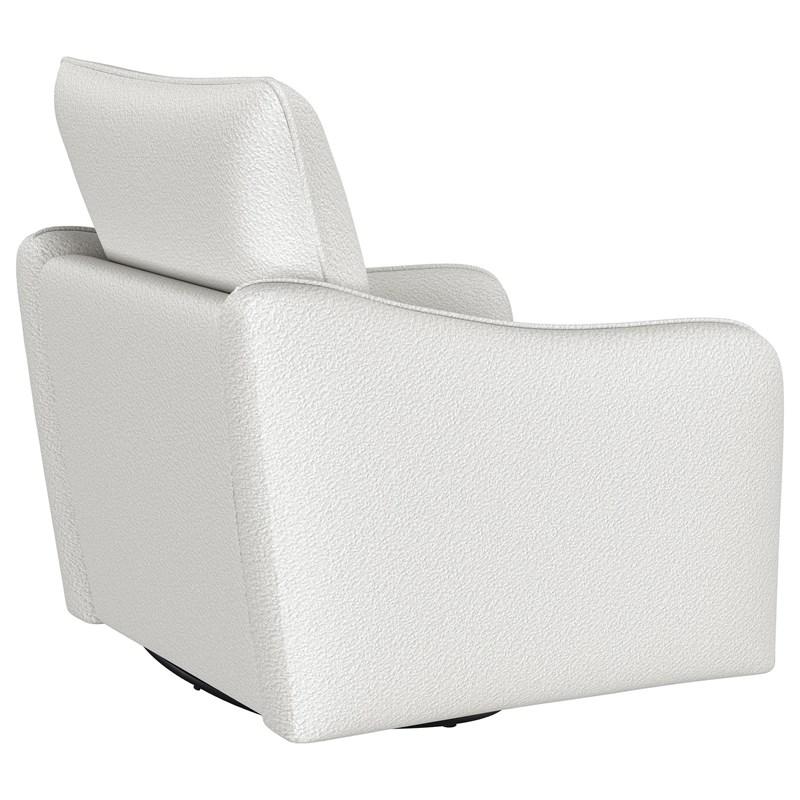 Madia Swivel Glider Fabric Accent Chair (903391) image 7