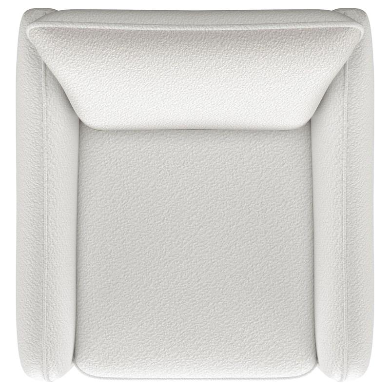 Madia Swivel Glider Fabric Accent Chair (903391) image 9
