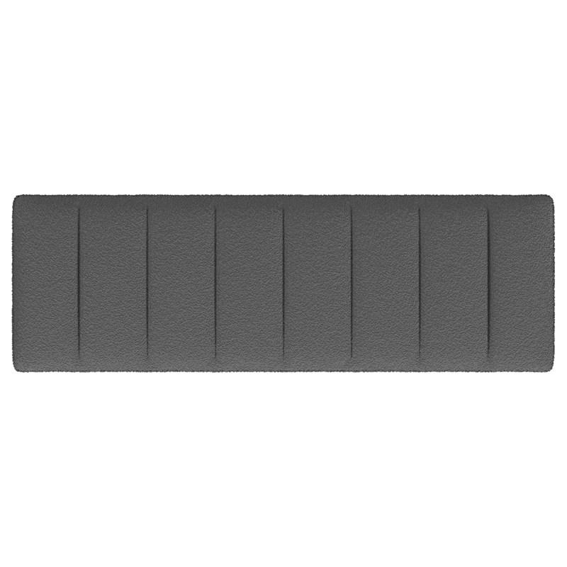 Large Picture of Coaster Furniture Mesa 907516 Boucle Upholstered Tufted Accent Bench - Charcoal