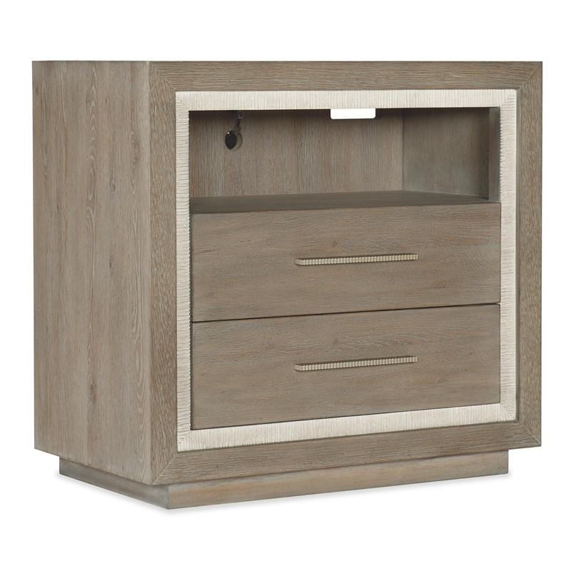 Hooker Furniture 6350-90016-95 Serenity Balboa Two Drawer Nightstand