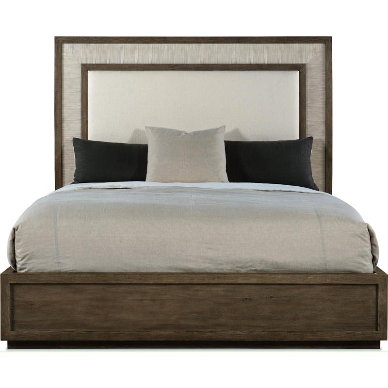 Large Picture of Hooker Furniture 6350-90266-95 Serenity Rookery King Upholstered Panel Bed