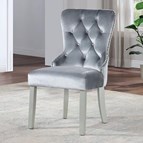 Furniture of America Adalia CM3241GY-SC-2PK Chair