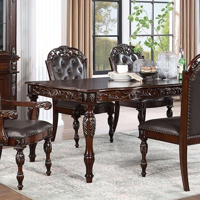 Furniture of America Nouvelle CM3256CH-T Dining Table