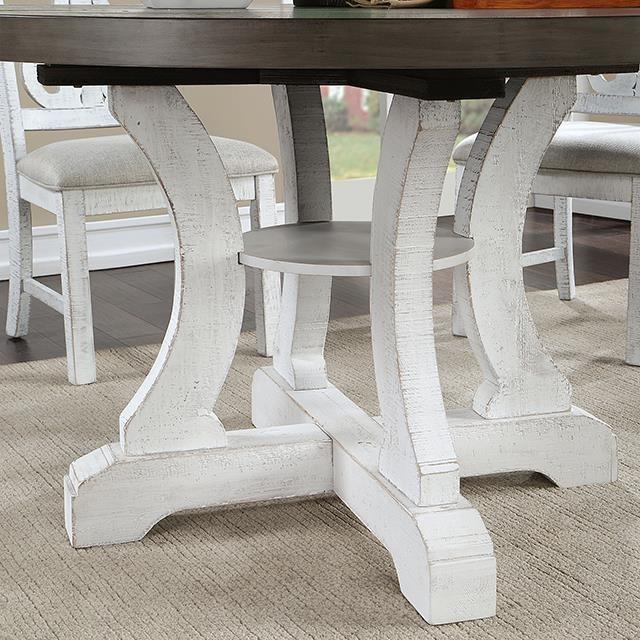 Large Picture of Furniture of America Auletta CM3417GY-RT