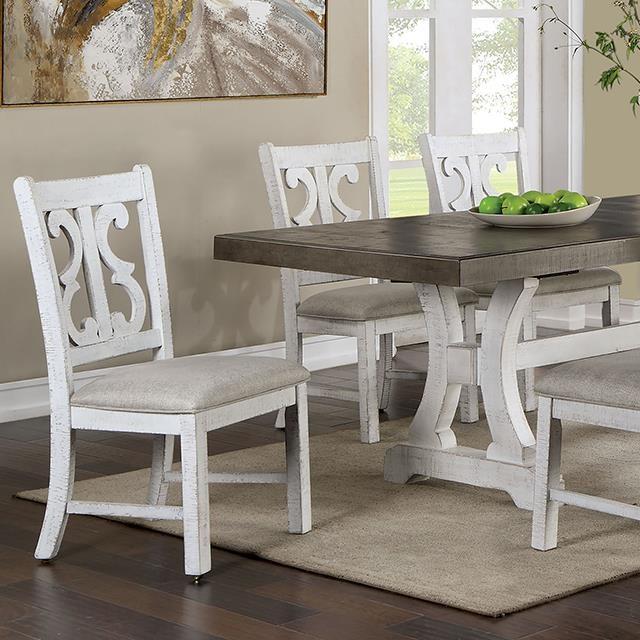Furniture of America Auletta CM3417GY-T-TABLE