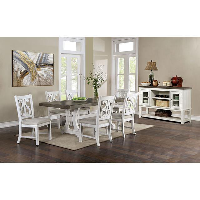 Large Picture of Furniture of America Auletta CM3417GY-T-TABLE