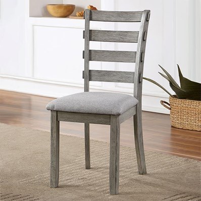 Furniture of America Laquila CM3542GY-SC-2PK Side Chair