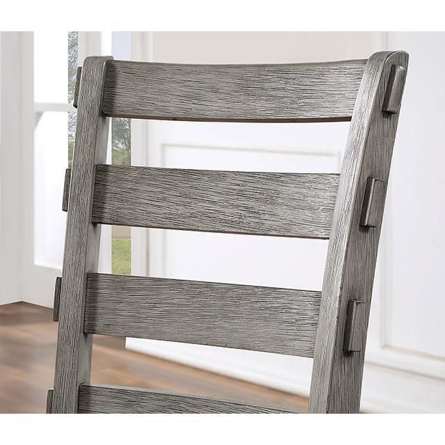 Large Picture of Furniture of America Laquila CM3542GY-SC-2PK Side Chair