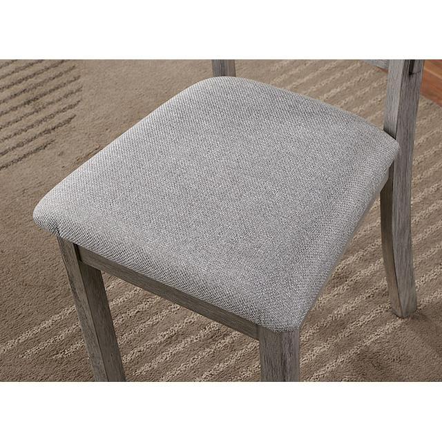Large Picture of Furniture of America Laquila CM3542GY-SC-2PK Side Chair
