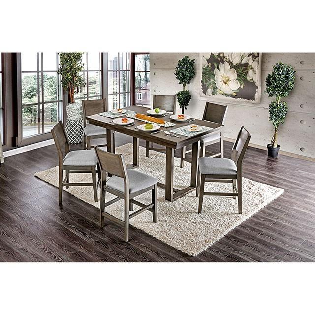 Large Picture of Furniture of America Anton CM3986PC-2PK Counter Height Chair