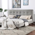 Furniture of America Leomin CM7241GY-CK California King Bed