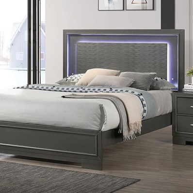 Furniture of America Alison CM7416GY-EK King Bed