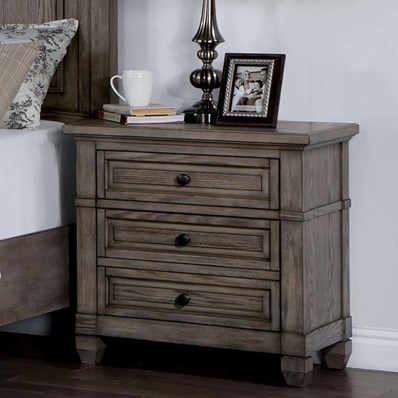Furniture of America Durango CM7461GY-N Night Stand