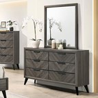 Furniture of America Vagan CM7472GY-D Dresser