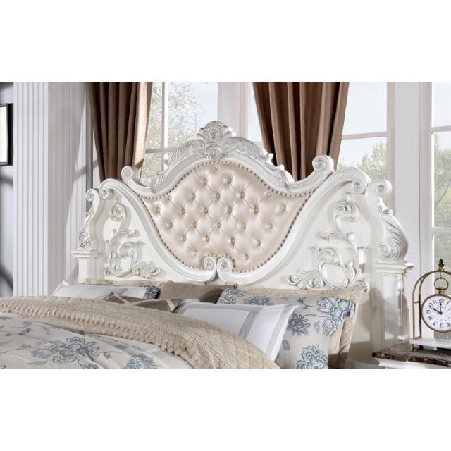 Large Picture of Furniture of America Esparanza CM7478WH-EK King Bed