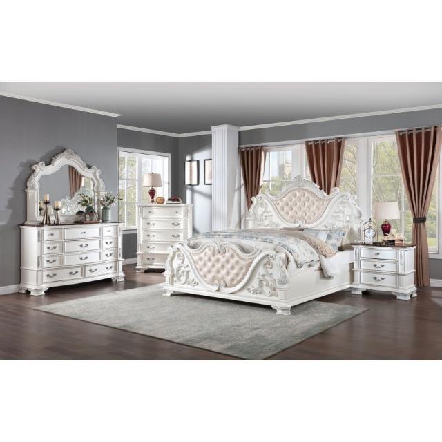 Large Picture of Furniture of America Esparanza CM7478WH-N Night Stand