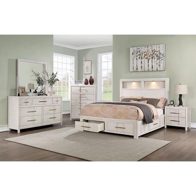 Large Picture of Furniture of America Berenice CM7580WH-C