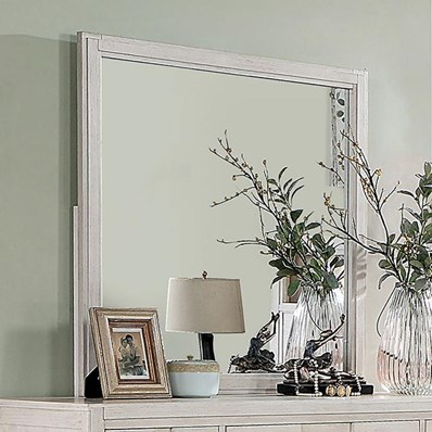 Furniture of America Berenice CM7580WH-M Mirror