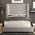 Furniture of America Mirabelle CM7679IV-Q-VN Queen Bed