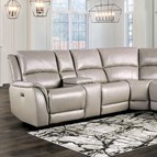Furniture of America Gorgius CM9910ST-SECT-PM Power Sectional