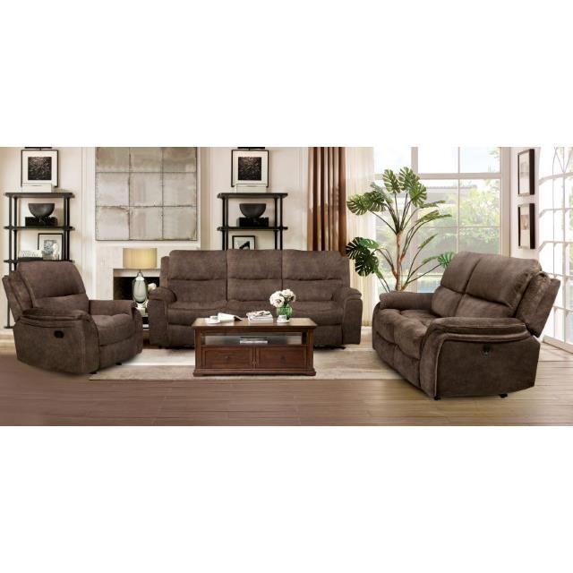 Large Picture of Furniture of America Henricus CM9911DB-CH Glider Recliner