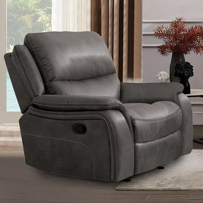 Furniture of America Henricus CM9911DG-CH Glider Recliner