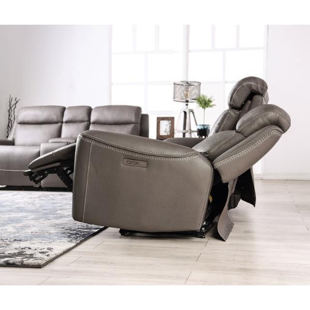 Large Picture of Furniture of America Artemia CM9922GY-LV-PM-PK Power Loveseat