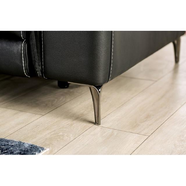 Large Picture of Furniture of America Ascona CM9927BK-CH-PM Power Recliner