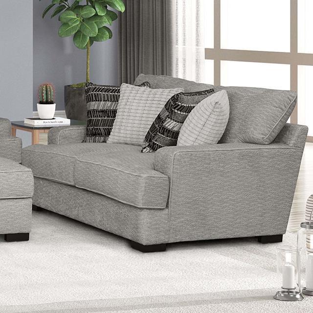 Furniture of America Ardenfold FM64201GY-LV Loveseat