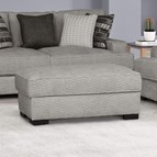 Furniture of America Ardenfold FM64201GY-OT Ottoman